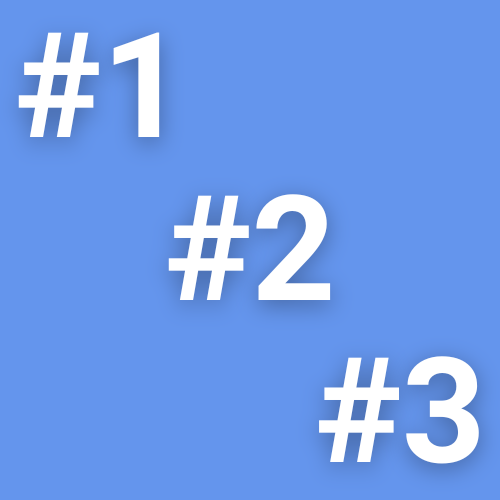 Three white numbers, one, two, and three, stacked vertically on a blue background. Click to open the article ‘Common Scams To Protect Yourself From’